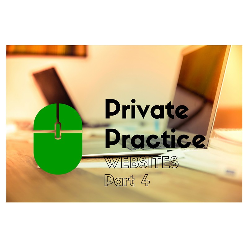 Private Practice Websites part 4