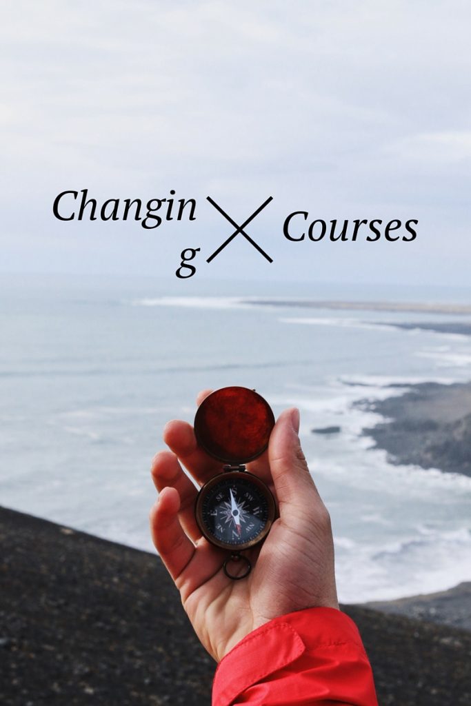 changing courses