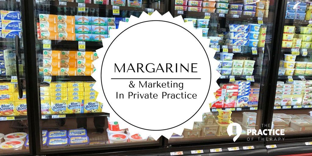 margarine and marketing