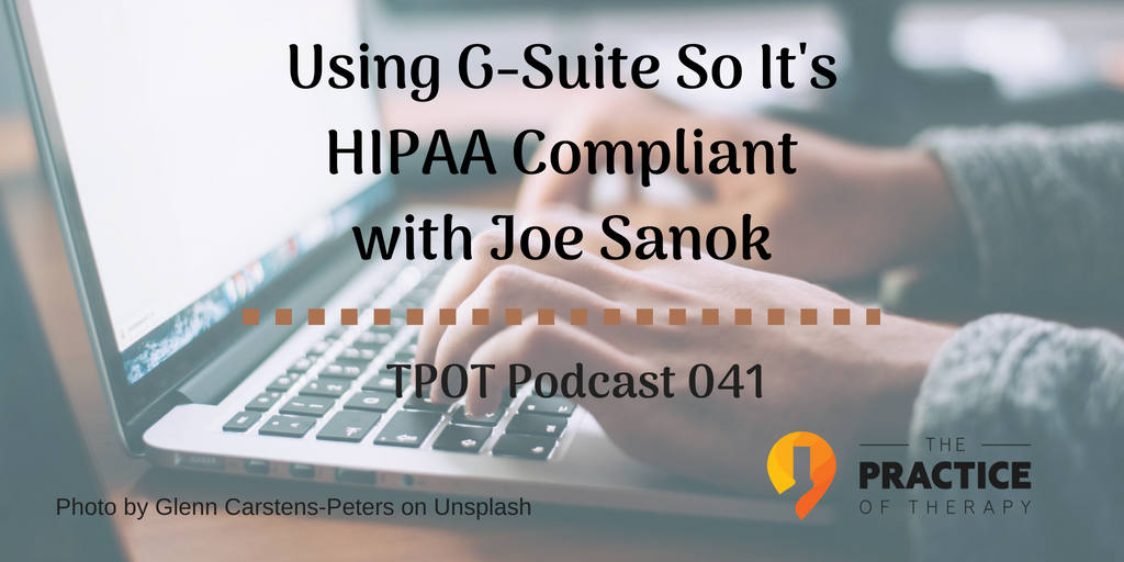 Using G-Suite for HIPPA