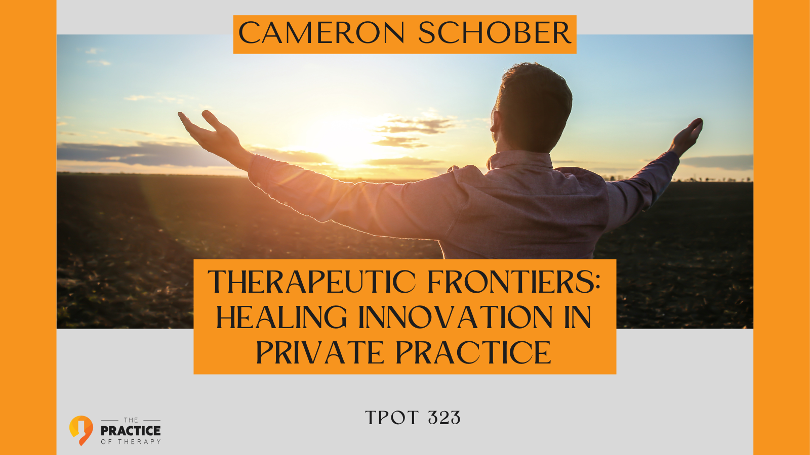 Cameron Schober Therapeutic Frontiers Healing Innovation in Private Practice TPOT 323